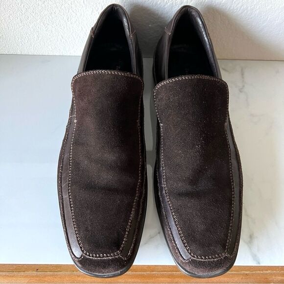 To Boot New York Mens Suede Driving Loafers Size 11 Brown main image 7